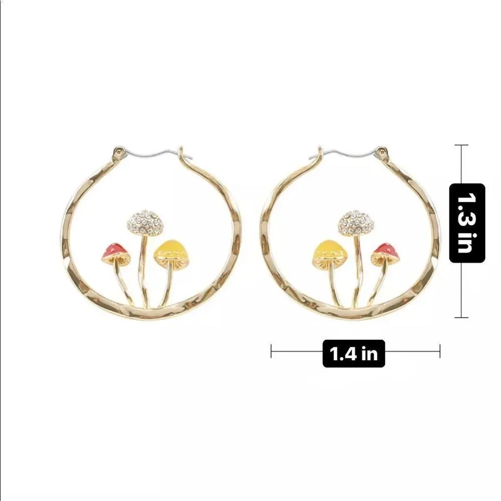 Mushroom 🍄 hoops - Picture 3 of 5